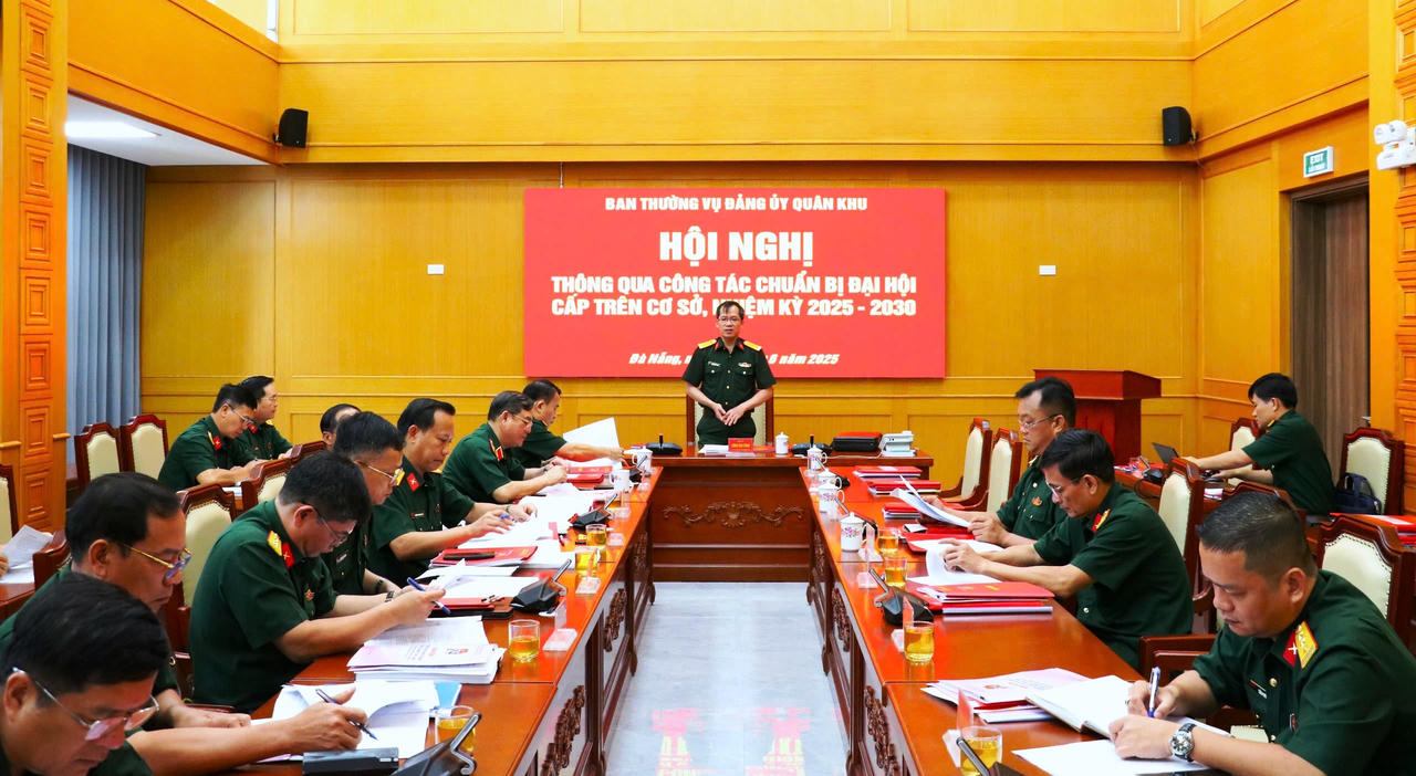 QK5 thông qua công tác chuẩn bị Đại hội Đảng bộ cấp trên cơ sở nhiệm kỳ 2025-2030