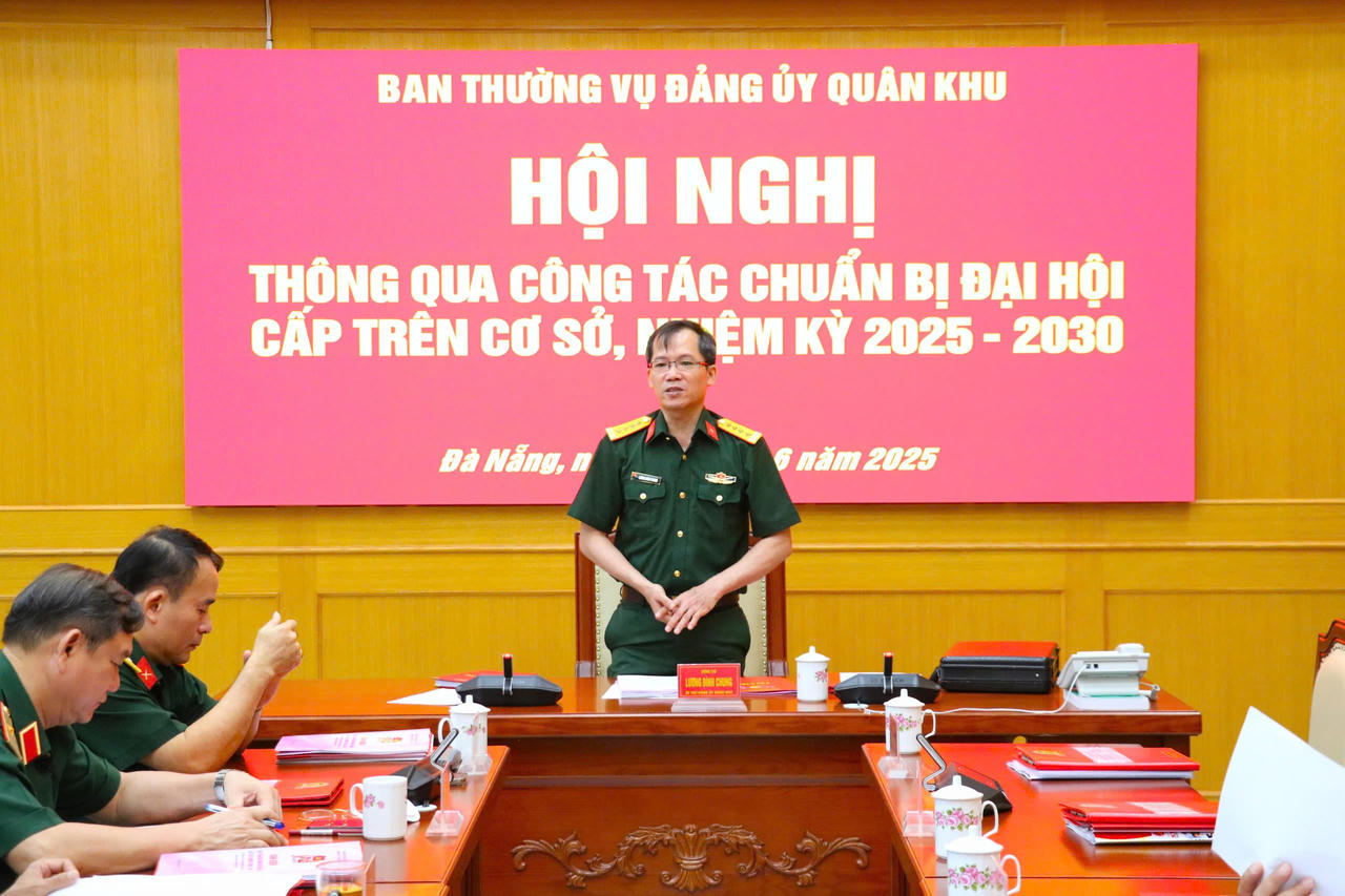 QK5 thông qua công tác chuẩn bị Đại hội Đảng bộ cấp trên cơ sở nhiệm kỳ 2025-2030