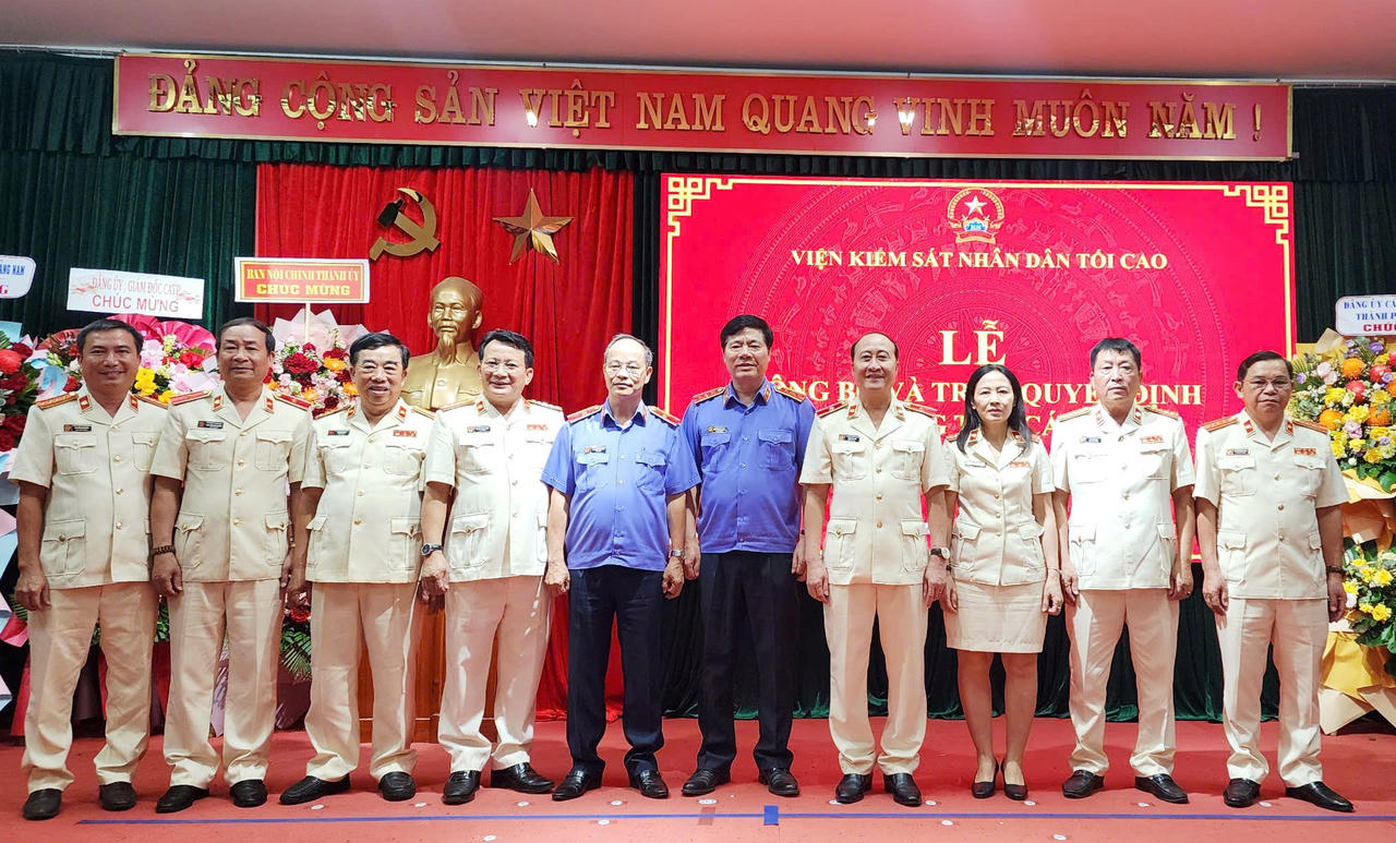 Bổ nhiệm Viện trưởng VKSND TP Đà Nẵng, tỉnh Thái Nguyên