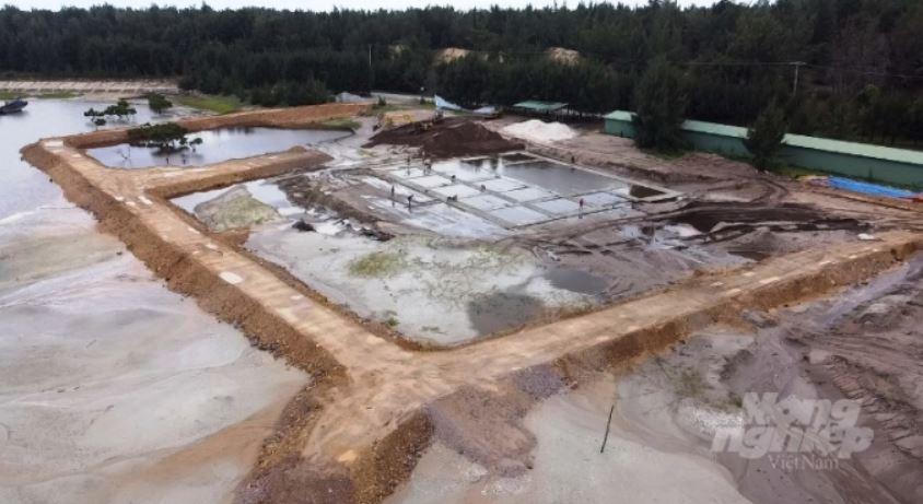 Công ty Thẩm Gia khai thác đất trái phép ở Vân Đồn