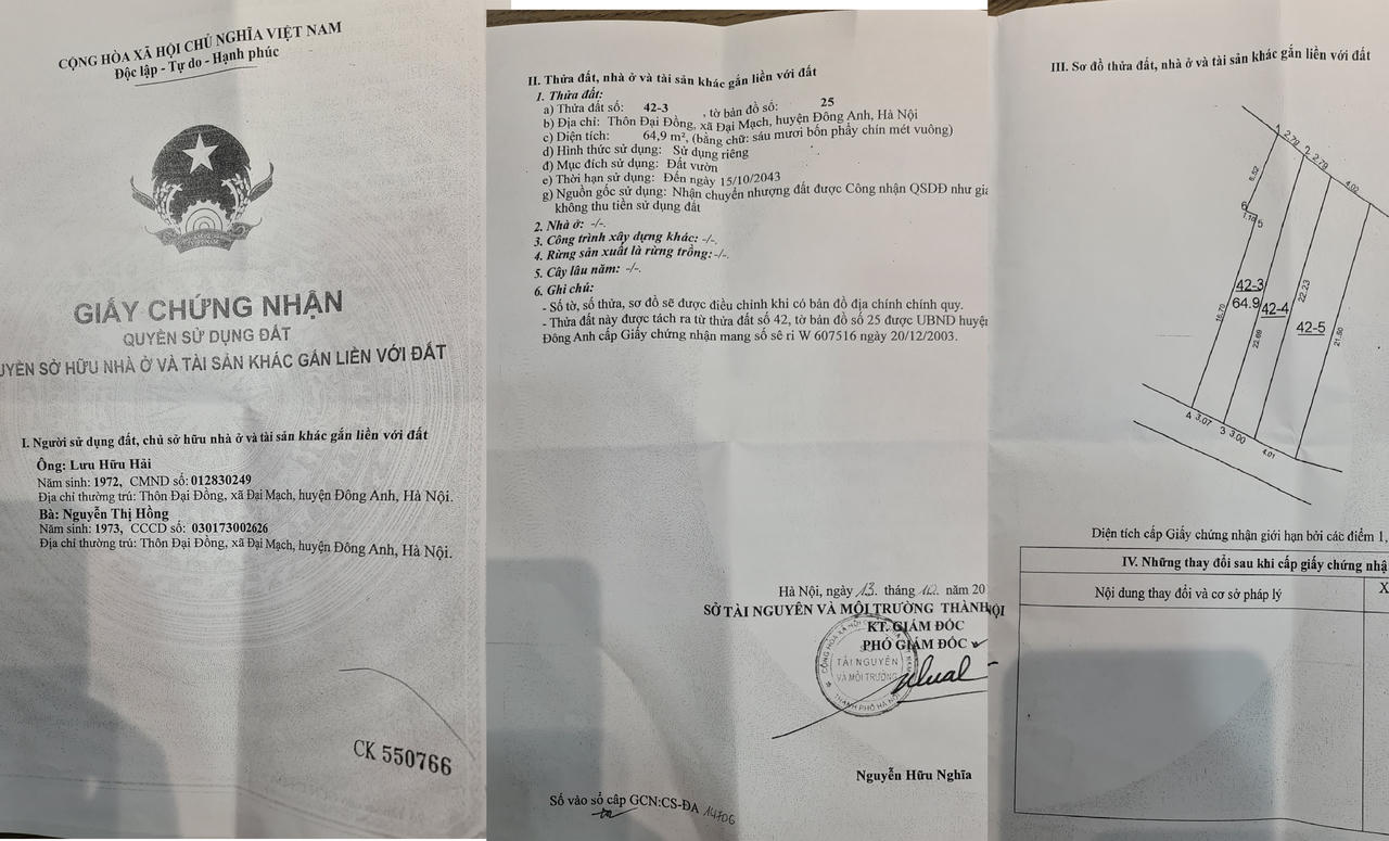 Đông Anh, Hà Nội: Điểm “mờ” trong vụ án vay thế chấp tài sản bằng "sổ đỏ"