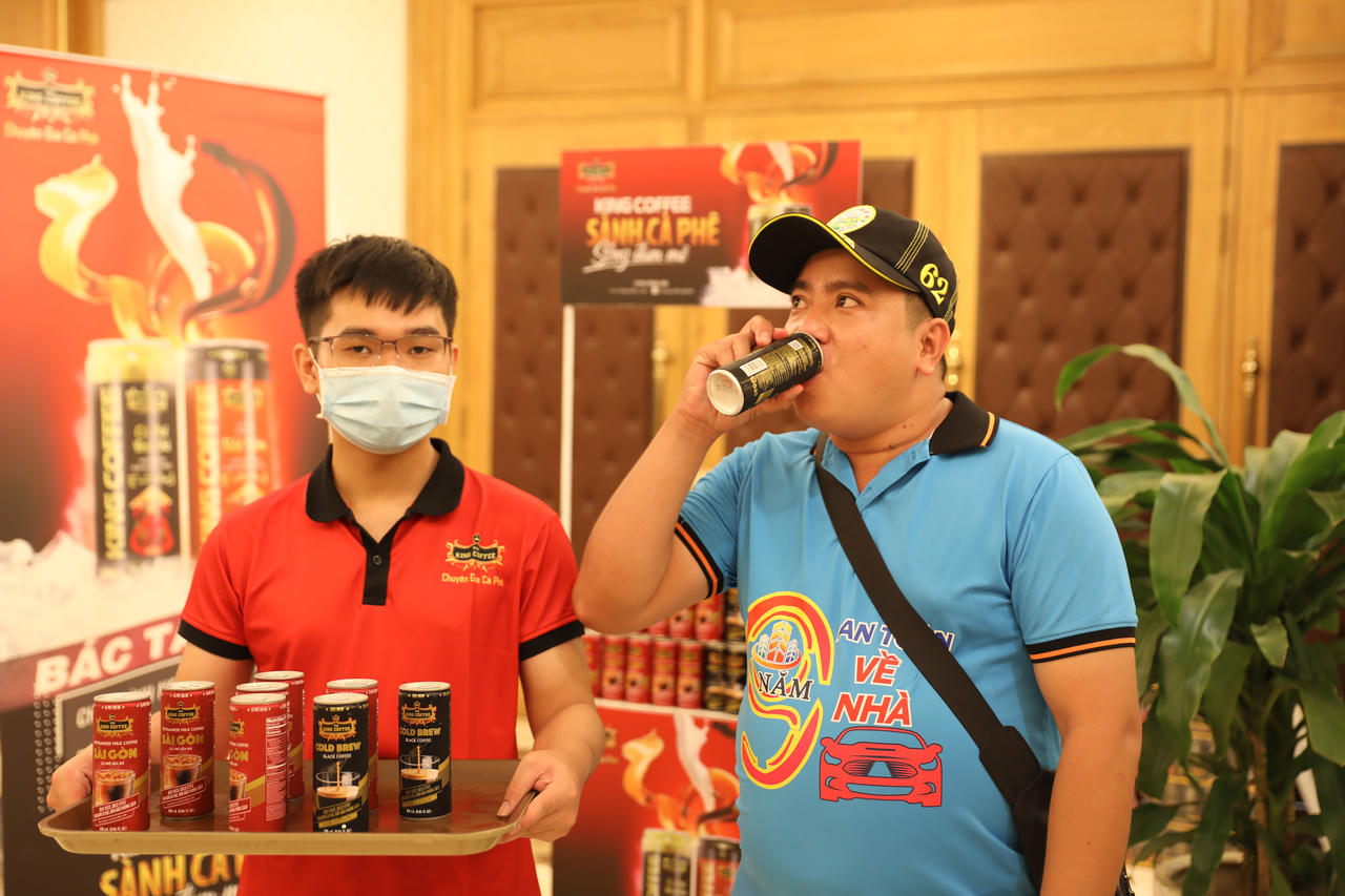 Cà phê uống liền King Coffee – thêm lựa chọn mới dành cho các tín đồ cà phê