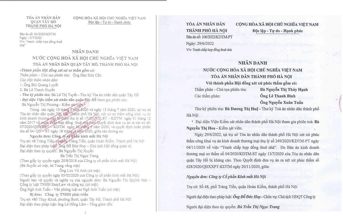 Vụ án tranh chấp thuê nhà 51 Trần Nhân Tông, Hà Nội: Những vấn đề cần làm rõ trong phiên xét xử giám đốc thẩm