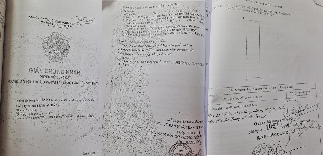Vụ án tranh chấp thuê nhà 51 Trần Nhân Tông, Hà Nội: Những vấn đề cần làm rõ trong phiên xét xử giám đốc thẩm