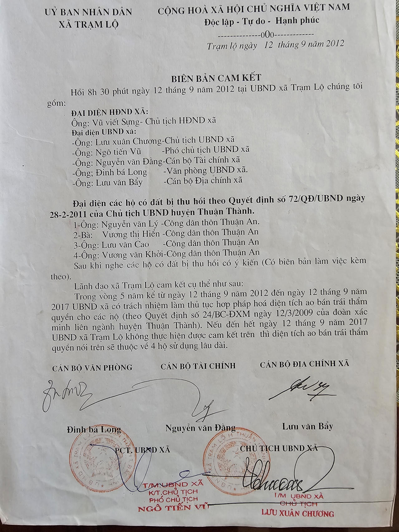 Vụ án lợi dụng chức vụ, quyền hạn ở Trạm Lộ (Thuận Thành, Bắc Ninh): Hết thời hạn… nhiều cán bộ xã thoát truy cứu trách nhiệm hình sự? 