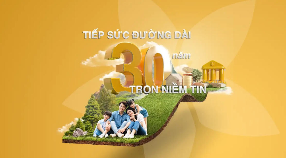 Mừng kỷ niệm 30 năm thành lập Bac A Bank giảm sâu lãi vay cho khách hàng cá nhân