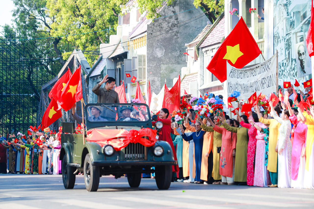 Những khoảnh khắc ấn tượng: “Ngày hội Văn hóa vì hòa bình” chào mừng kỷ niệm 70 năm Ngày Giải phóng Thủ đô