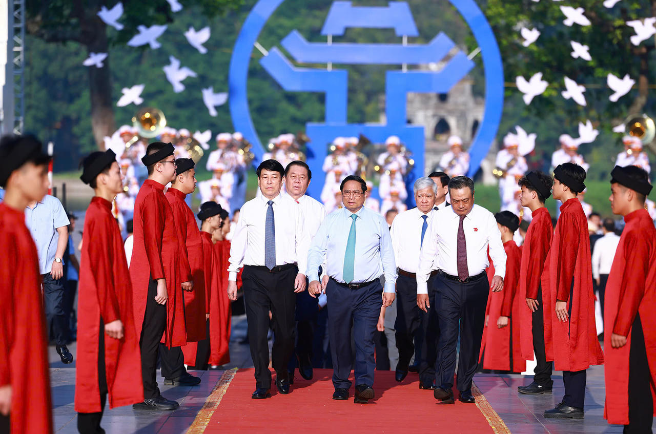 Những khoảnh khắc ấn tượng: “Ngày hội Văn hóa vì hòa bình” chào mừng kỷ niệm 70 năm Ngày Giải phóng Thủ đô