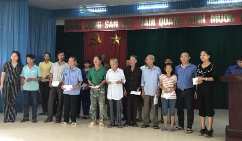 Hội doanh nhân Hùng Vương và những ân tình với người dân vùng lũ