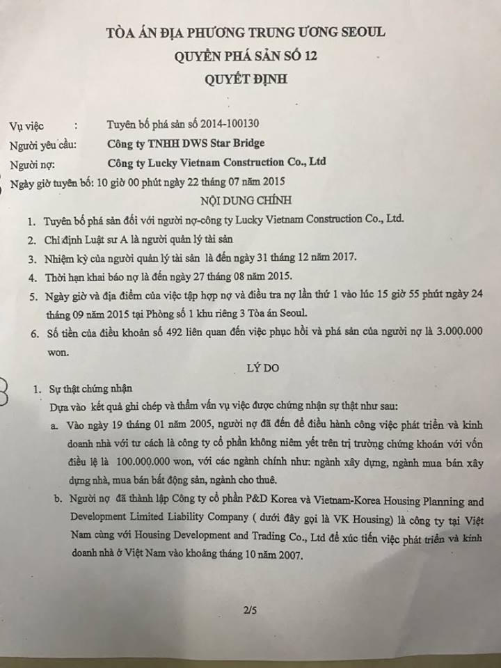 Lộ diện Công ty Trung Quốc đứng sau vụ tranh chấp dự án The Mark, Quận 7