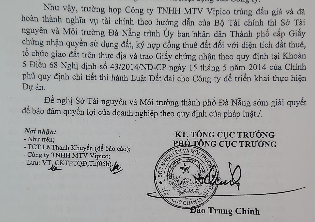 Vụ Vipico: UBND Thành phố Đà Nẵng báo cáo không đầy đủ với Thủ tướng