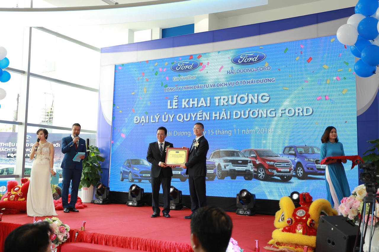 Ford Việt Nam mở đại lý hoành tráng, tiêu chuẩn 5S tại TP Hải Dương 