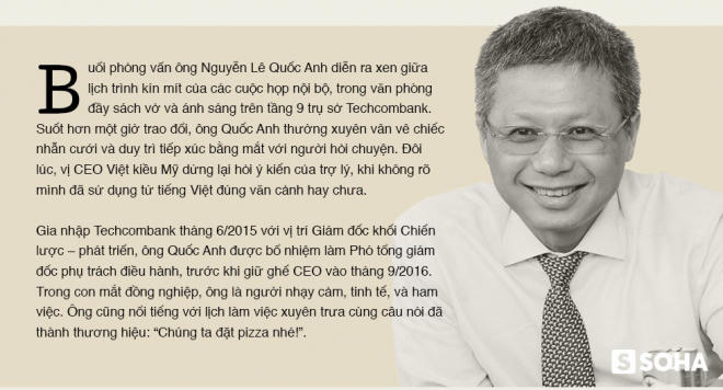 CEO Techcombank: “Cuộc sống mà bằng phẳng quá thì không còn gì thú vị” 