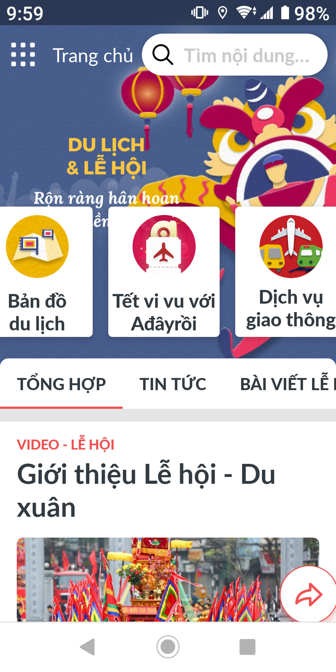 Ứng dụng “9999 Tết” lọt Top 5 chỉ 1 ngày sau ra mắt