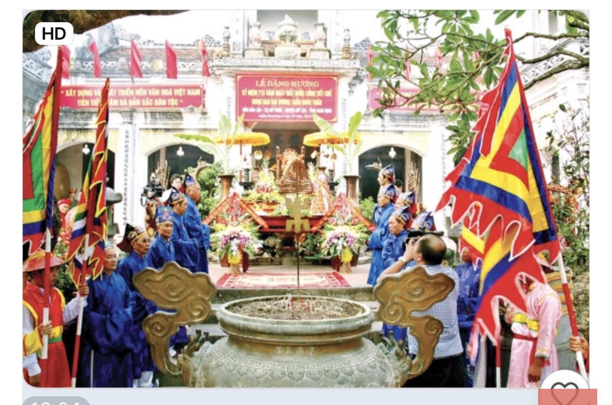 “Vang vọng Hào khí Đông A - Lễ dâng hương báo công Đức Thánh Trần” năm Kỷ Hợi - 2019