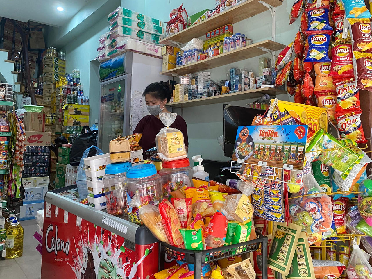 Chợ cóc Hà Nội những ngày giãn cách