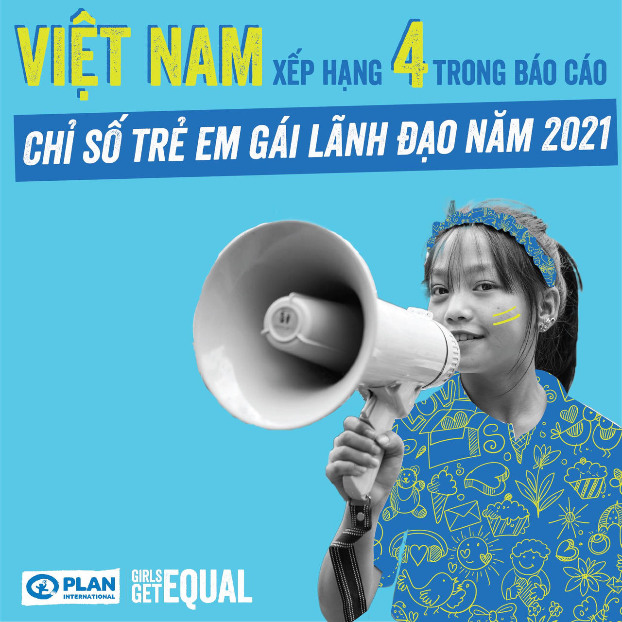 Trẻ em gái Việt Nam thuộc top được đảm bảo để nói lên tiếng nói của mình