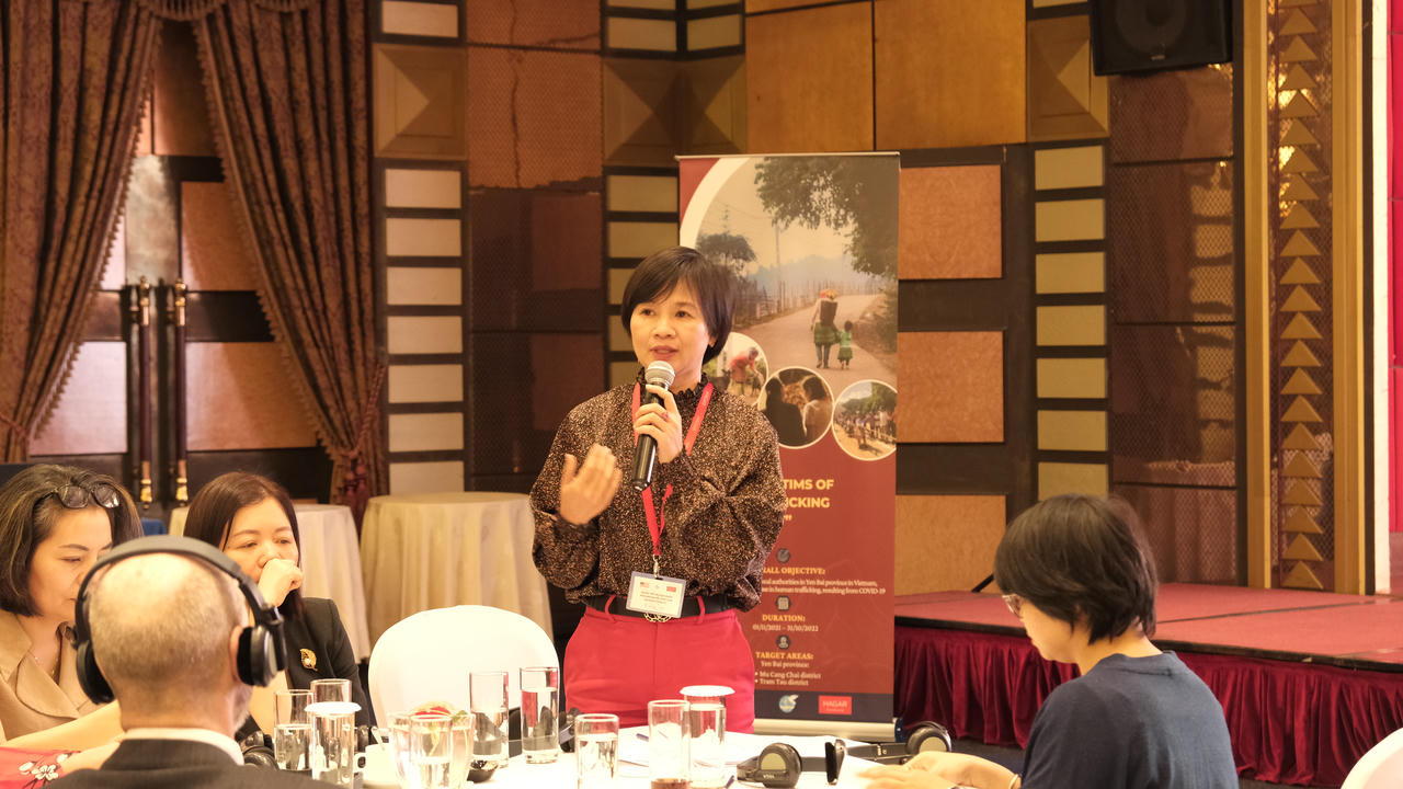 Thiết thực hỗ trợ nạn nhân mua bán người trở về