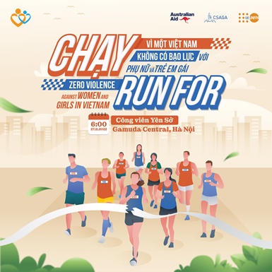 Chạy vì một Việt Nam không có bạo lực với phụ nữ và trẻ em gái