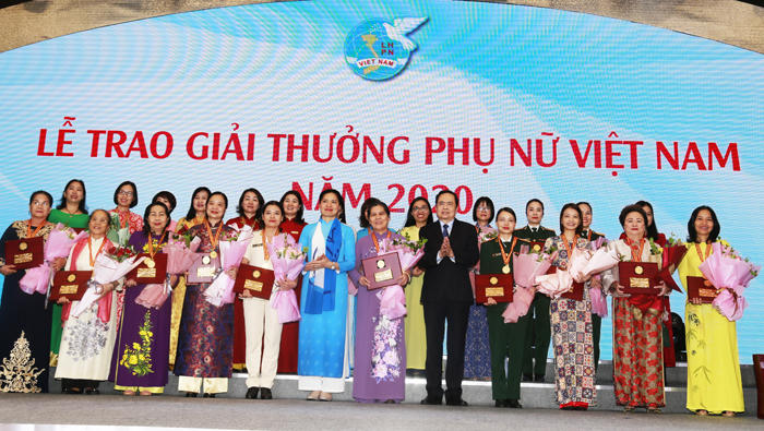 Tối nay, 27/11, trao Giải thưởng Phụ nữ Việt Nam