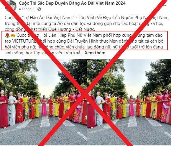 Cảnh báo mạo danh Hội LHPN Việt Nam để lừa đảo trên mạng xã hội