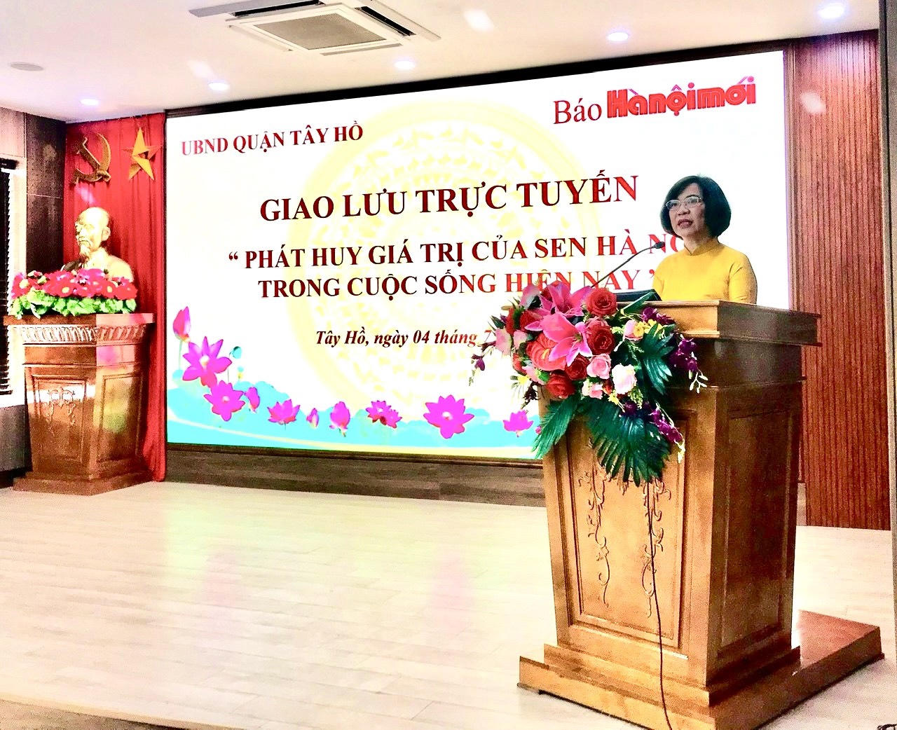 Nâng tầm giá trị của hoa sen trong cuộc sống hiện đại