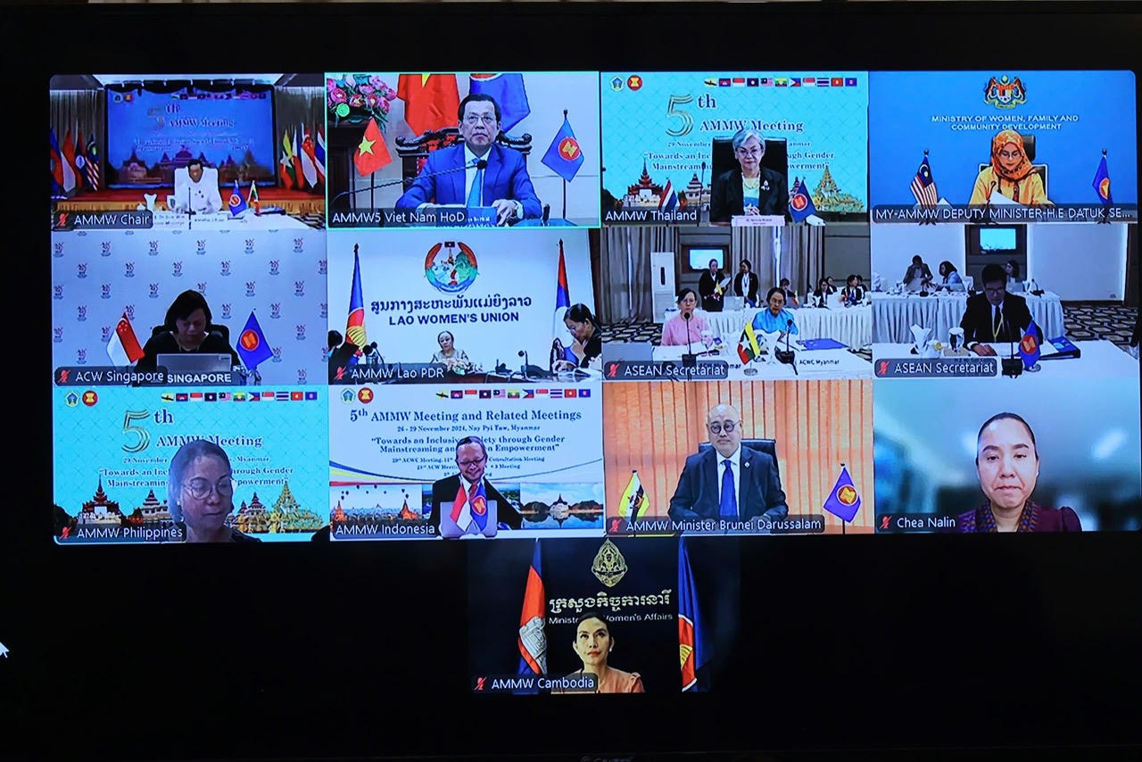 AMMW 5: Tiếp cận nhiều khía cạnh để thúc đẩy bình đẳng giới cho phụ nữ trong khu vực 