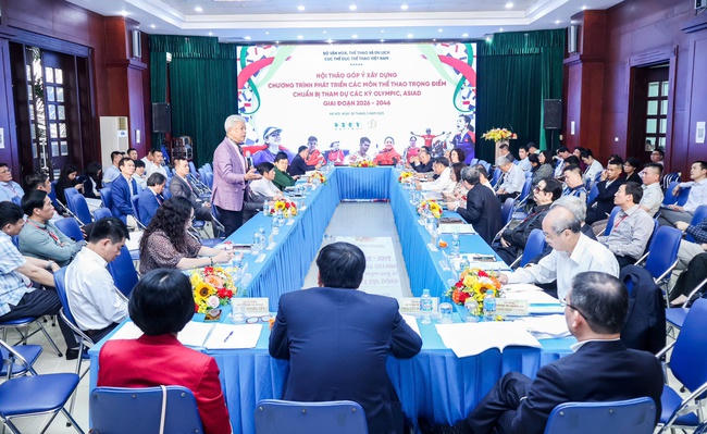 Giai đoạn năm 2026-2030, thể thao Việt Nam phấn đấu lọt top 20 ASIAD