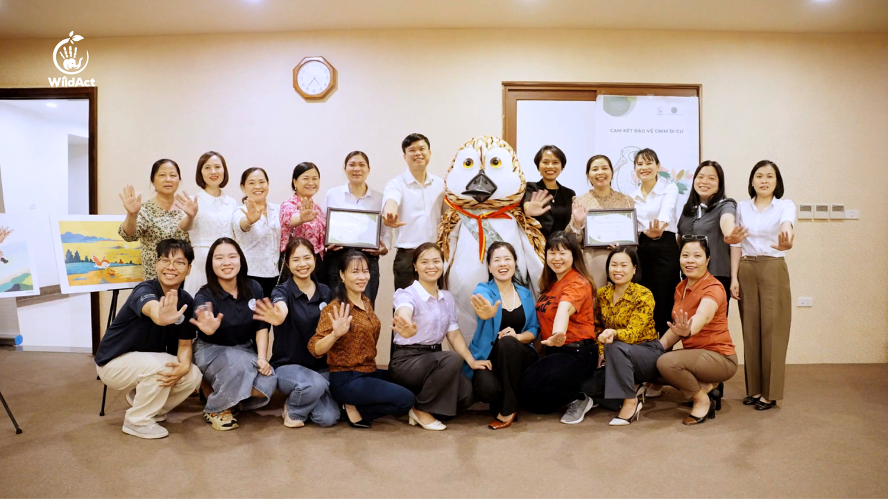 Phụ nữ chủ động tham gia bảo tồn chim di cư 