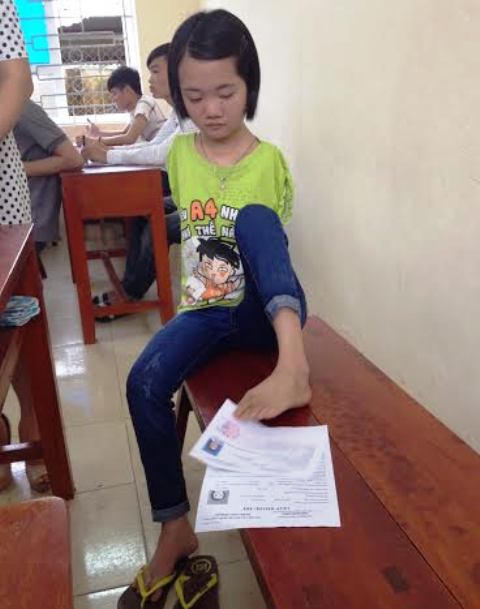 Sĩ tử đặc biệt của kì thi THPT quốc gia 2016