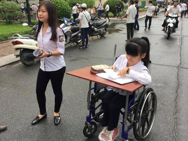 Sĩ tử đặc biệt của kì thi THPT quốc gia 2016