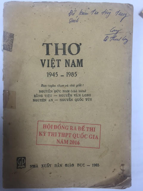 Bộ Giáo dục và Đào tạo nói gì về Đề thi ngữ văn 2016?