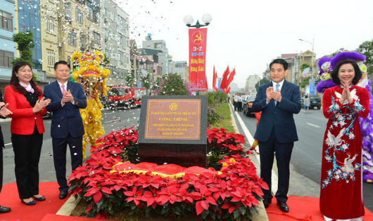 Hà Nội khánh thành đường nối Nguyễn Văn Cừ - Cổ Linh