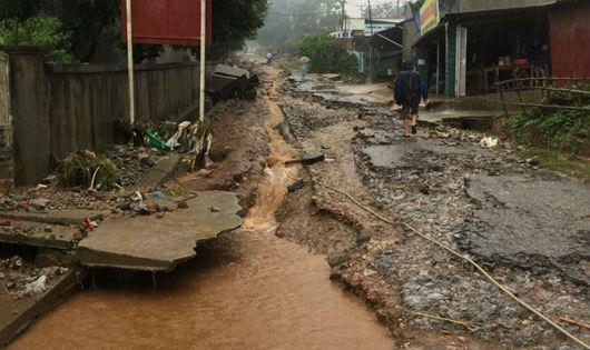 Thiệt hại nặng về người và tài sản do mưa lũ ở miền núi phía Bắc
