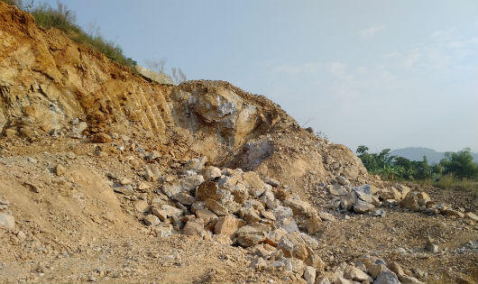 Phú Thọ: Công ty Việt Thái ngang nhiên khai thác trái phép mỏ đá Gò Thanh 