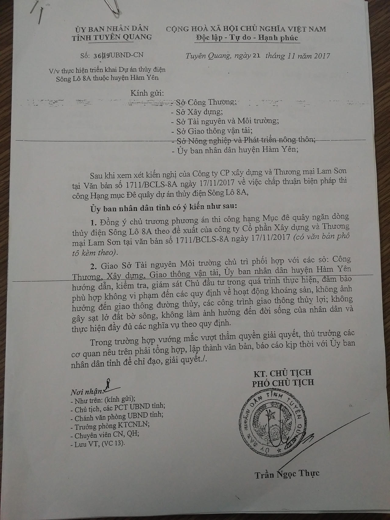 Tuyên Quang: Công ty Lam Sơn dùng “bùa hộ mệnh” để khai thác khoáng sản