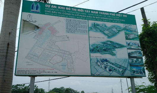  Phú Thọ: “Đất vàng” của người dân bị thu hồi giao cho doanh nghiệp làm dự án