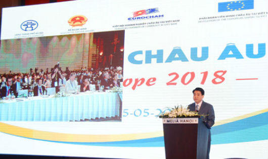 Hà Nội cam kết tạo môi trường đầu tư cho các doanh nghiệp châu Âu  ​