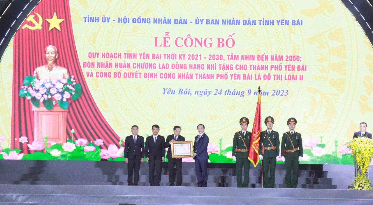 Công bố quy hoạch tỉnh Yên Bái tầm nhìn đến 2050