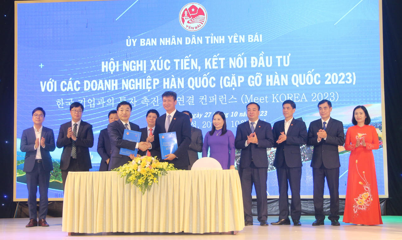 Yên Bái tăng cường xúc tiến đầu tư với doanh nghiệp Hàn Quốc