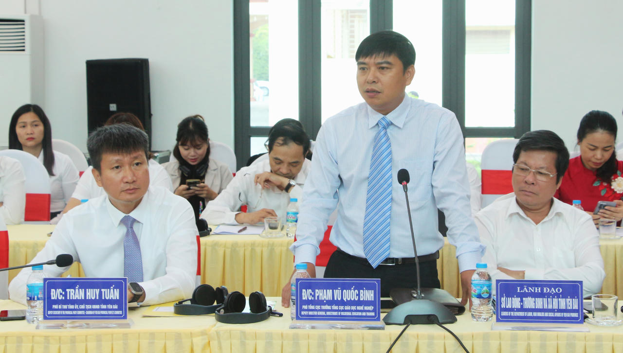 Yên Bái tăng cường hợp tác trong đào tạo nghề