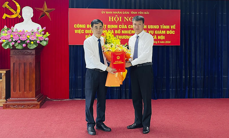 Bí thư huyện ủy giữ chức Bí thư Đảng ủy Khối cơ quan và doanh nghiệp Yên Bái