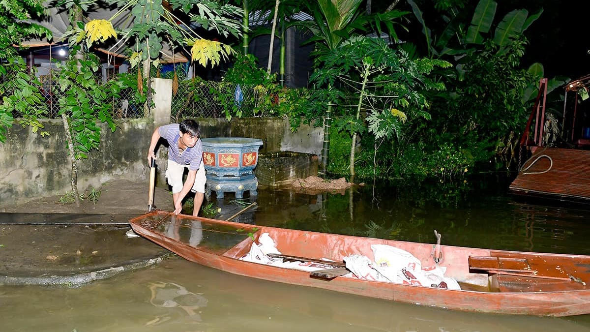 Hồ Thác Bà xả lũ, nhiều thôn xã ở Yên Bái và Tuyên Quang bị ảnh hưởng