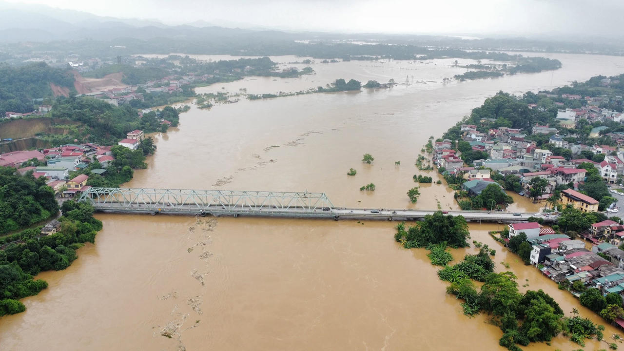 Yên Bái kêu gọi ủng hộ người dân bị thiệt hại do bão số 3