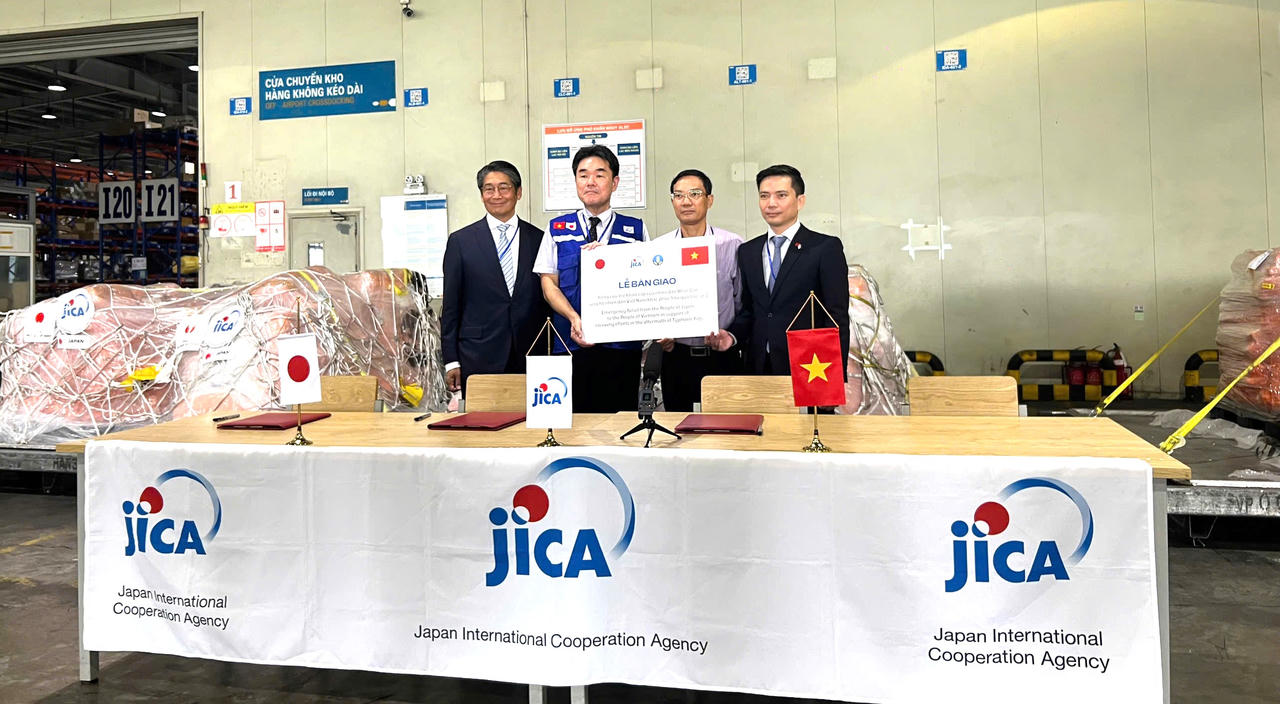 Yên Bái tiếp nhận hàng hỗ trợ của Nhật Bản