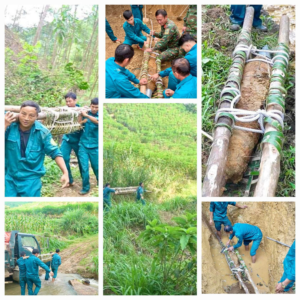 Phát hiện quả bom 130kg ở Yên Bái