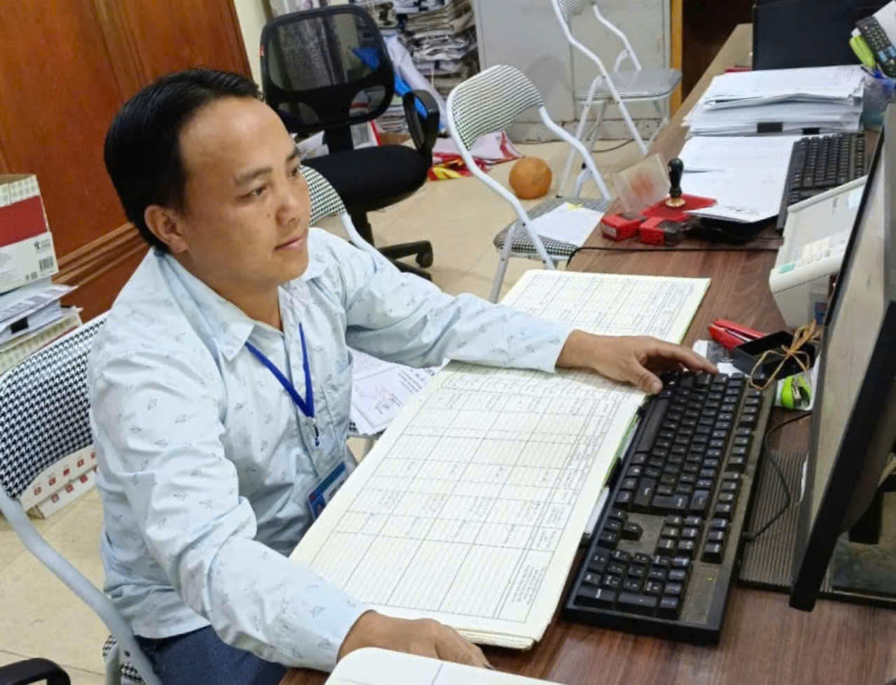 Huyện vùng cao Trạm Tấu số hóa 100% dữ liệu hộ tịch