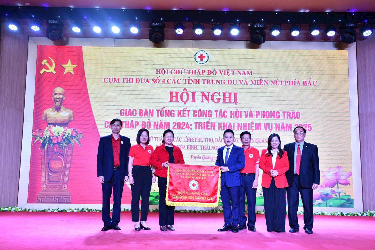 Cụm thi đua số 4 Hội chữ thập đỏ thúc đẩy các hoạt động nhân đạo