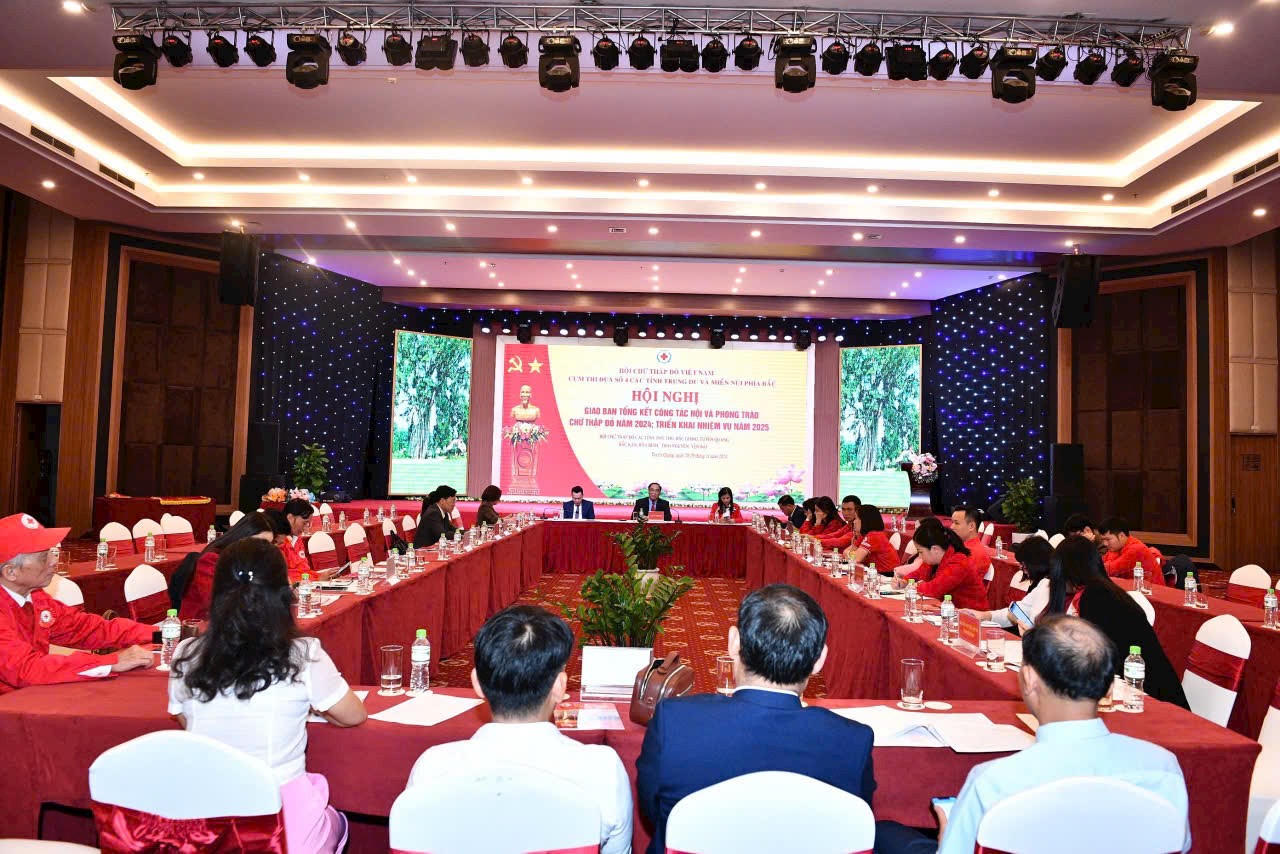 Cụm thi đua số 4 Hội chữ thập đỏ thúc đẩy các hoạt động nhân đạo