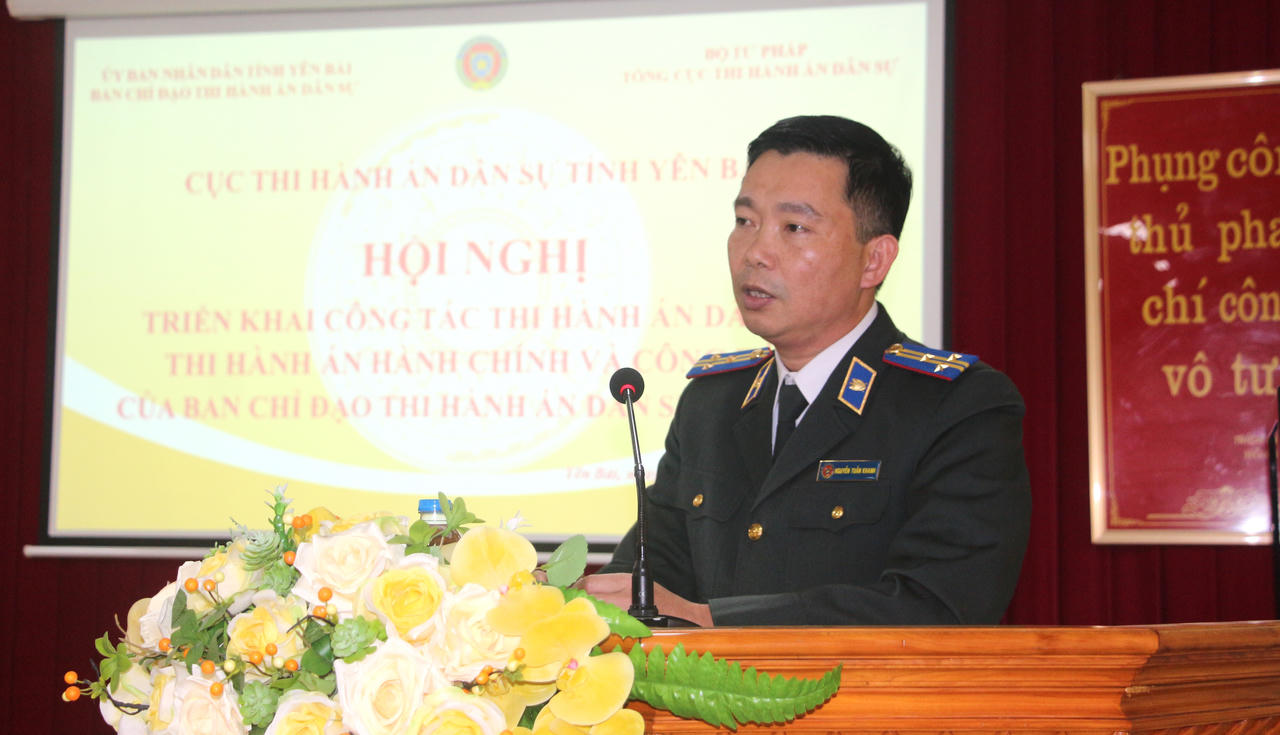 Cục THADS Yên Bái vượt 2 chỉ tiêu về số việc và số tiền được giao